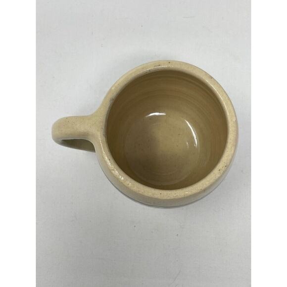 Coffee Mug Pottery Oak Leaf Hand Thrown Signed 12oz - Picture 5 of 6